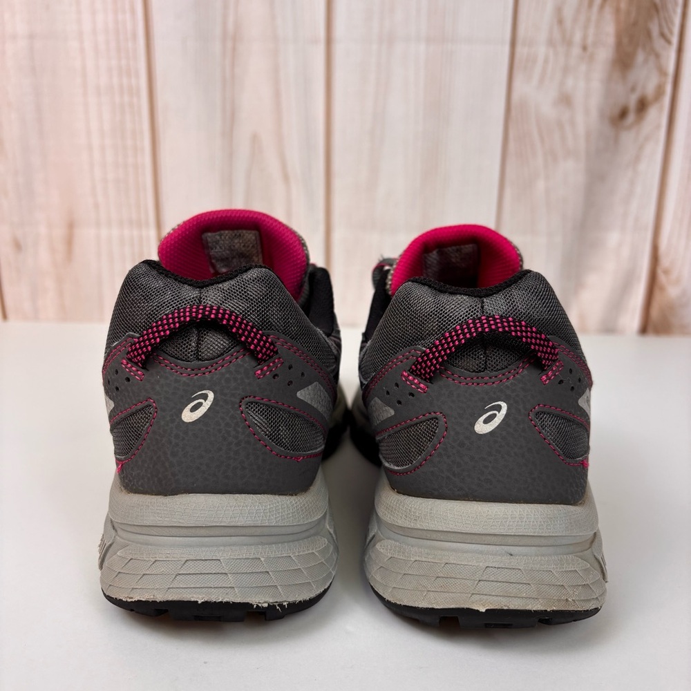 ASICS Womens Gel-Venture 6 Athletic Trail Leather Hiking Running Shoes Gray 11 - Picture 8 of 15